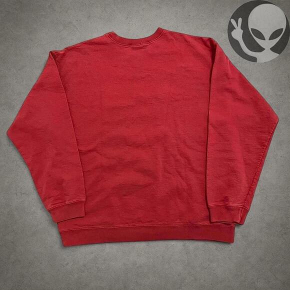 Old Navy Men's Sweatshirt XL Red cozy vintage fit casual - Picture 4 of 5